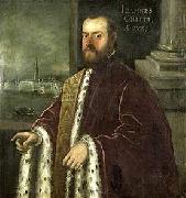 Domenico Tintoretto Portrait of Joannes Gritti oil painting picture wholesale